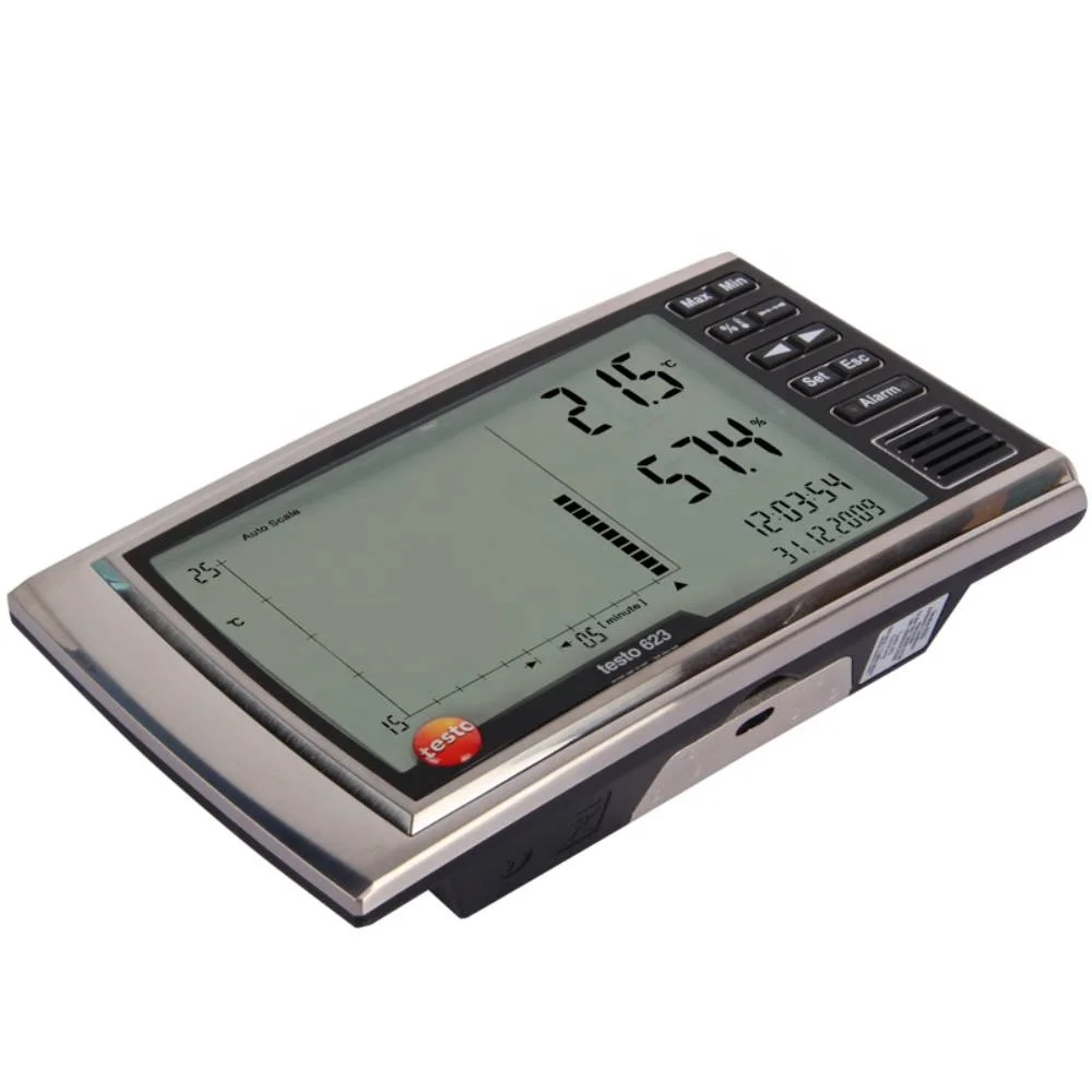 Large LCD display industrial digital thermohygrometer testo 623 Order-Nr.  0560 6230