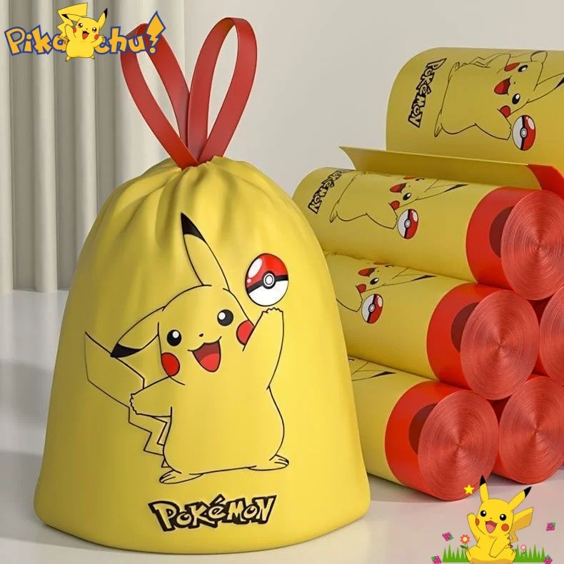100-pcs-anime-pokemon-pikachu-saco-de-lixo-domestico-grosso-portatil-extra-grande-quarto-das-criancas-bonito-nao-rasgo-cordao-sacos-de-lixo