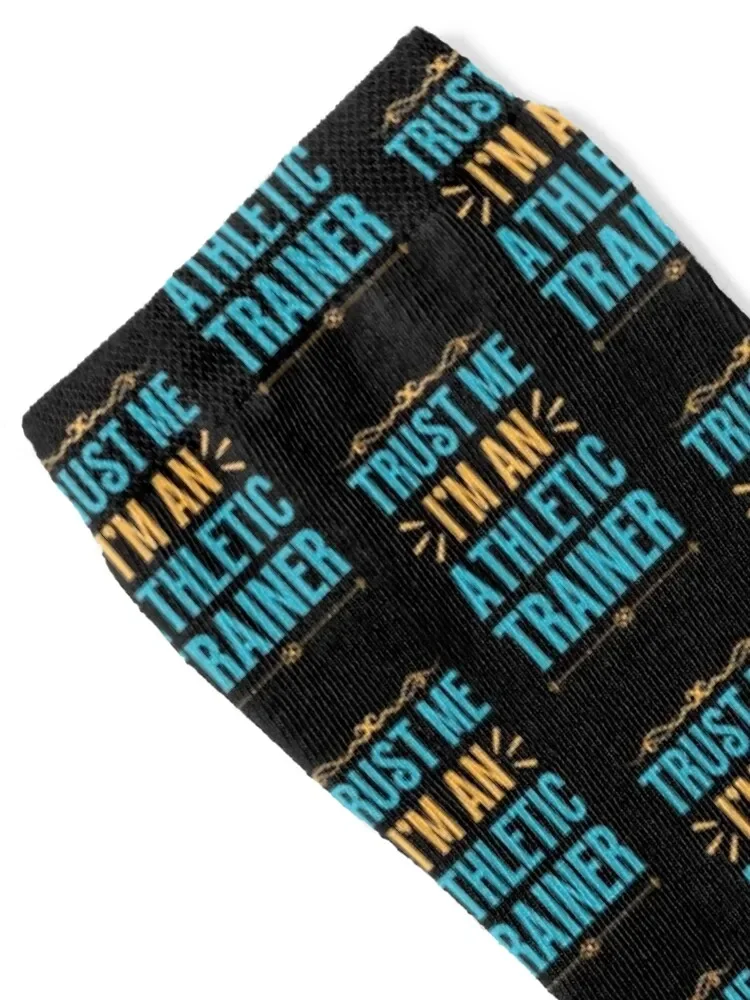 Trust The Athletic Trainer Socks gym christmas stocking custom Antiskid soccer Socks Ladies Men's