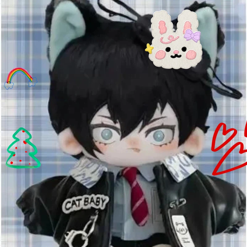 

20CM Rin Itoshi Plush Toys Stuffed Anime Blue Lock Cute Cosplay Cotton Doll Animation Peripheral Cartoon Dressing-up Puppet Kid