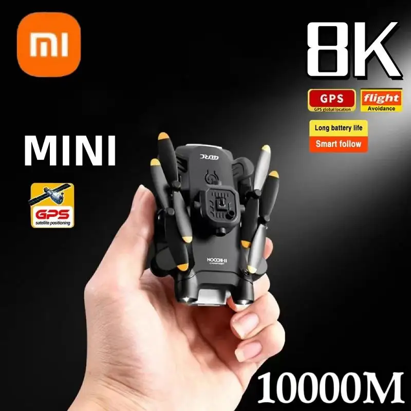 Top V30 4DRC Mini Drone 8K 5G HD Profesional Drones FPV Five-sided Obstacle Avoidance Helicopter Brushless Motor RC 10000M