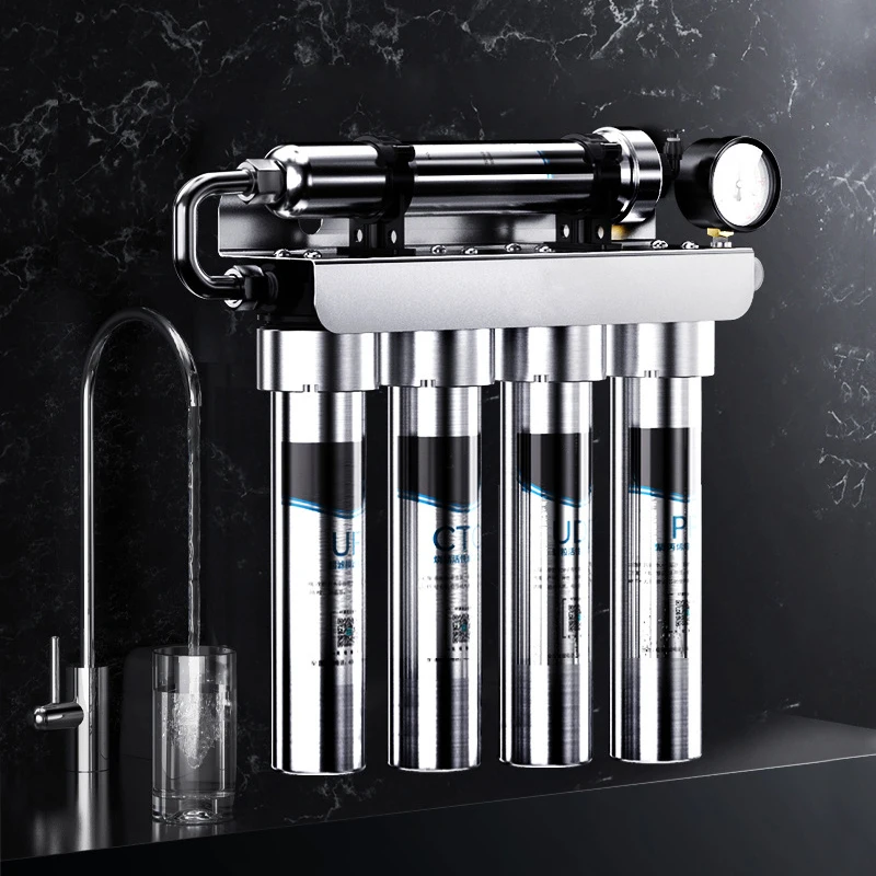 New Filter Replacement Reminder Drink Water Filters Purifier Machine Ultra Filtration Stainless Steel UF Water System Purifier