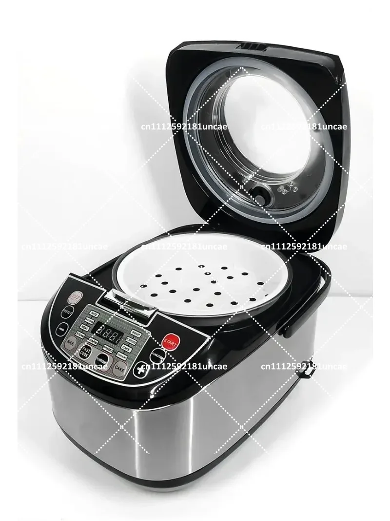 5L Large Capacity Rice Cooker Multi-Function Cooker for Congee, Soup & Steaming