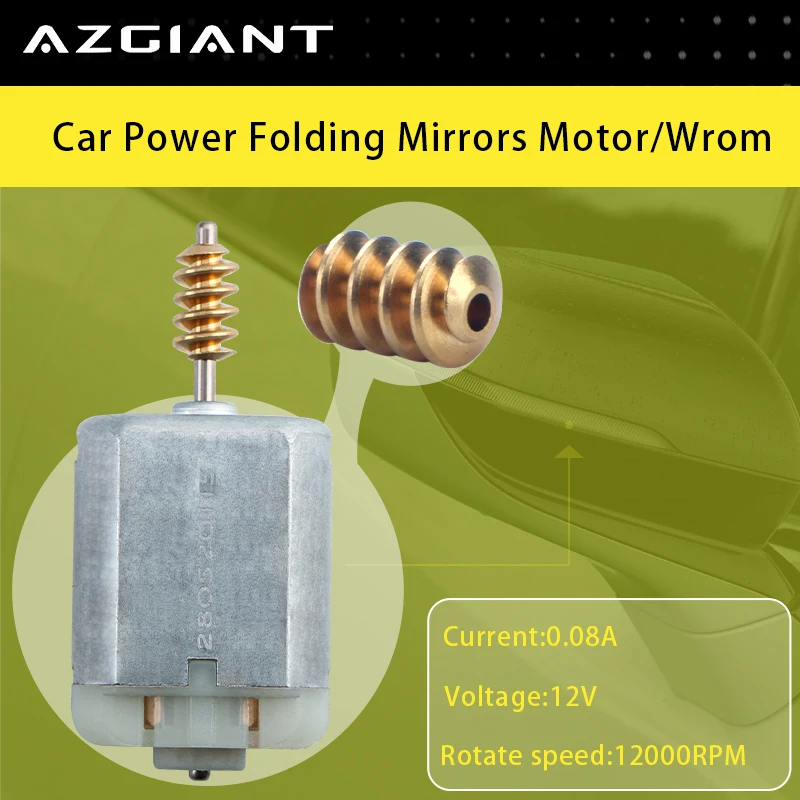 

Azgiant DC 12V High Performance Car Side Wing Mirror Folding Motor 1-2PCS Worm Gear Brand New For 2019-2022 Hyundai Veloster MK2