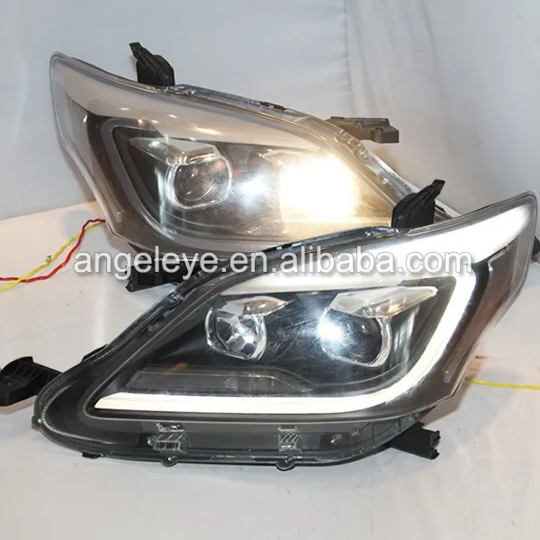 2012-2014 Year For  Innova LED Head Light Black Housing YZ