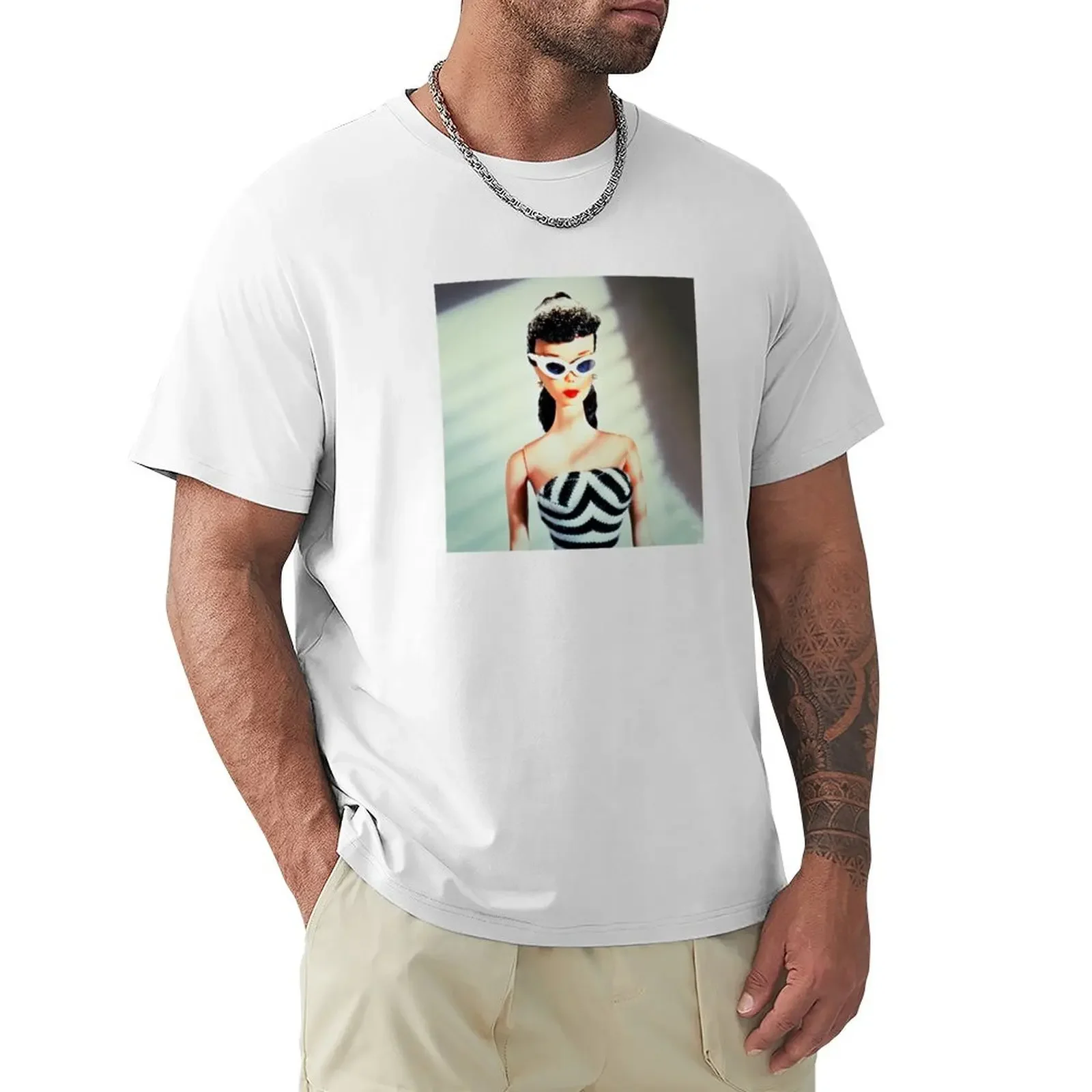 

Vintage Retro Doll T-shirt oversizeds shirts graphic tees sweat shirts, men