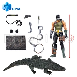 1/18 HIYA Action Figure Exquisite Mini Series G.I.Joe Croc Master ＆ Fiona Anime Collection Model Toy