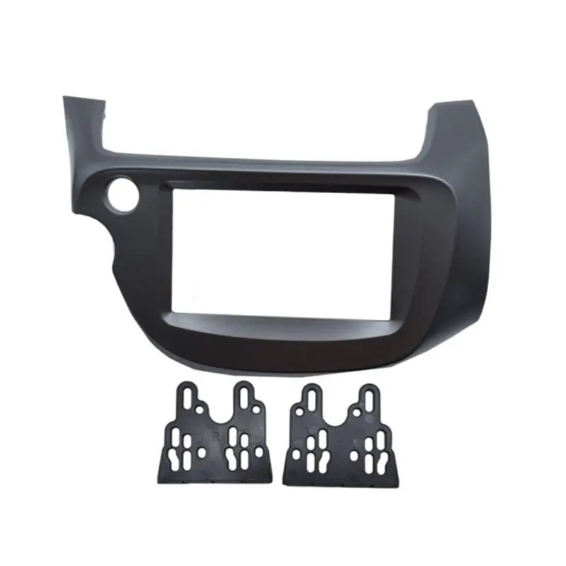 For Honda Jazz Fit 2008-2013 7 Inch 2 Din Fascia Radio DVD Stereo Panel Dash Installation Trim Kit Audio Frame Bezel