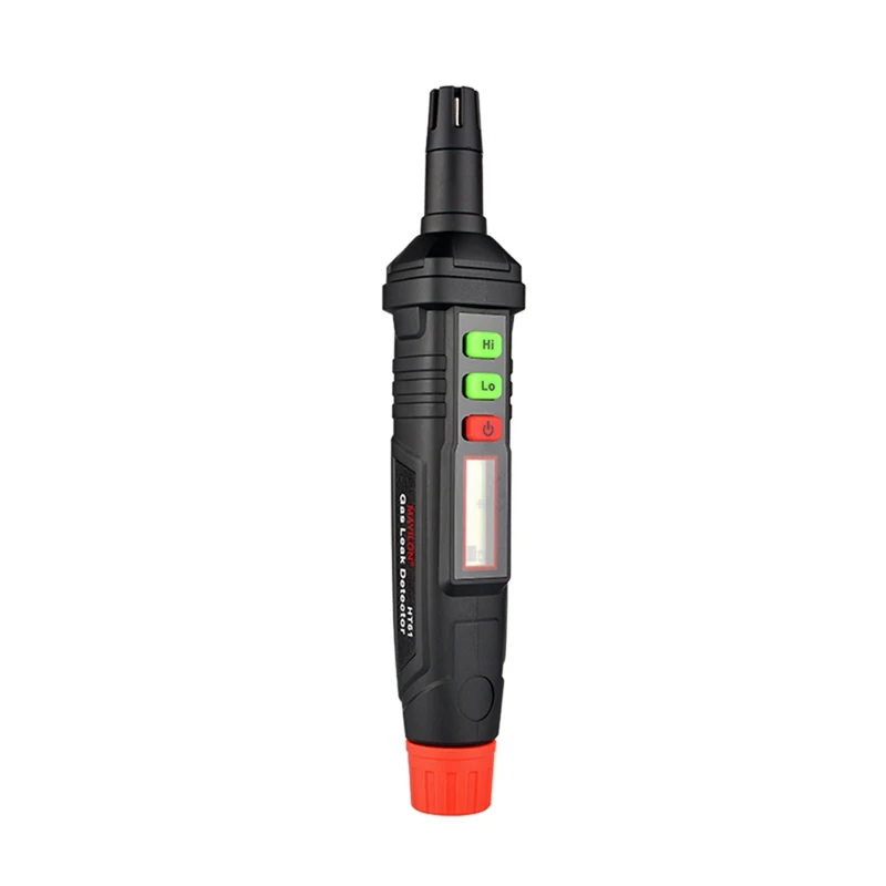 MAYILON Gas Leak Detector Pen 0-1000PPM With LCD Display Alarm Combustible Flammable Natural Methane Gas Detector