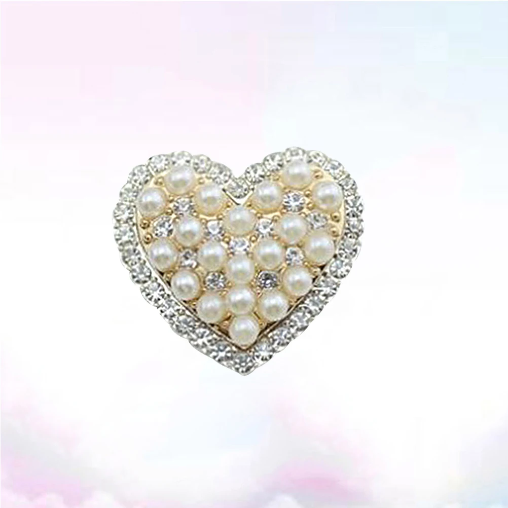 

Car Perfume Clip Heart Shape Pearl Rhinestone Decor Aromatherapy Solid Perfume Diffuser Auto Vehicle Dashboard Decoration