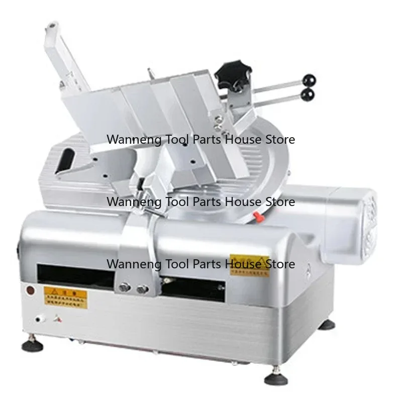 Commercial Electric Meat Slicer for Cooked & Frozen Mutton Beef Roll Automatic Thick Thin Slicer for Kitchen Use