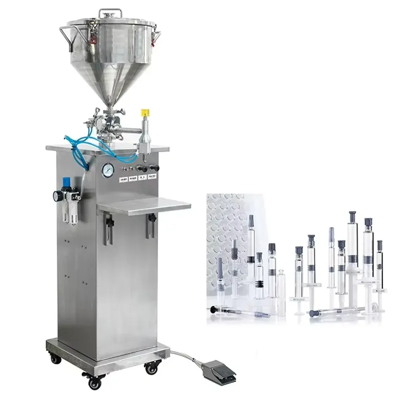 Automatic Desktop Syringe Filling Machine Liquid Pre-filled Needle Packaging Equipment