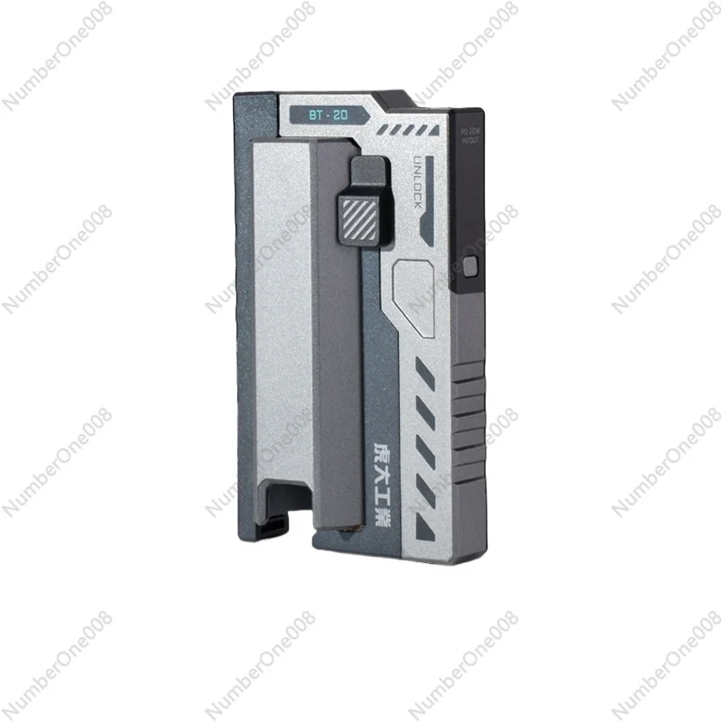 

21700 Tactical Power Bank with Swappable Battery - Portable 20000mAh Charger