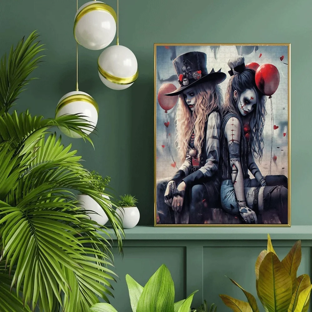 1000Pcs Gothic Red … - image