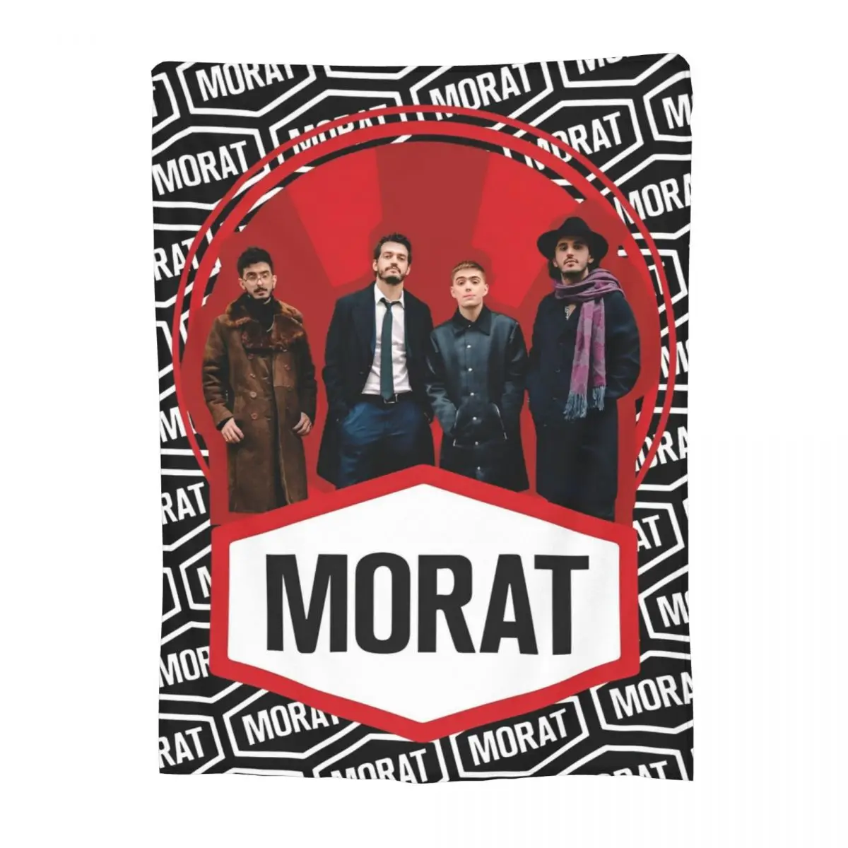 Morat Music Band Blanket Flannel Latin Pop Rock Ultra-Soft Throw Blanket for Bedding Couch Bed Rug