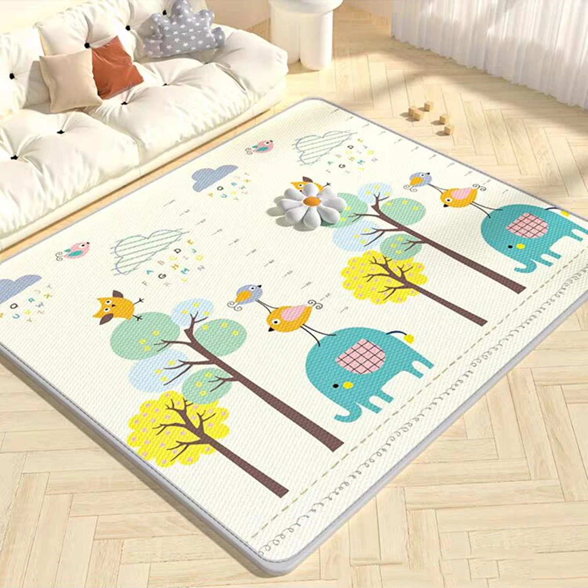 Baby Play Mat 10 Pattern Choices EPE Toys for Children 5 Size Options Developing Mats Baby Room Crawling Pad Double Sided Carpet