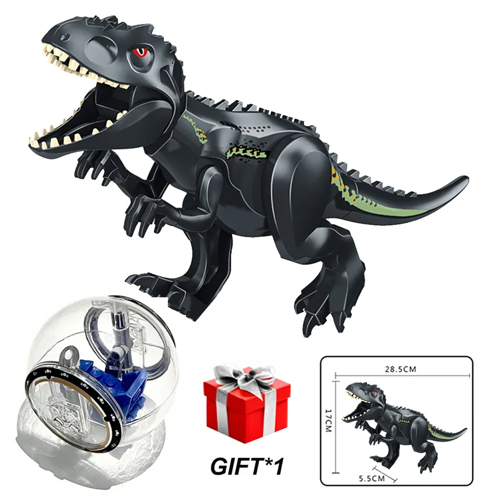 28 Arten Jurassic Dinosaurier Welt Bauklötze Tyrannosaurus Indominus I-Rex Mit Flucht-Gyrosphäre Bausteine Spielzeug