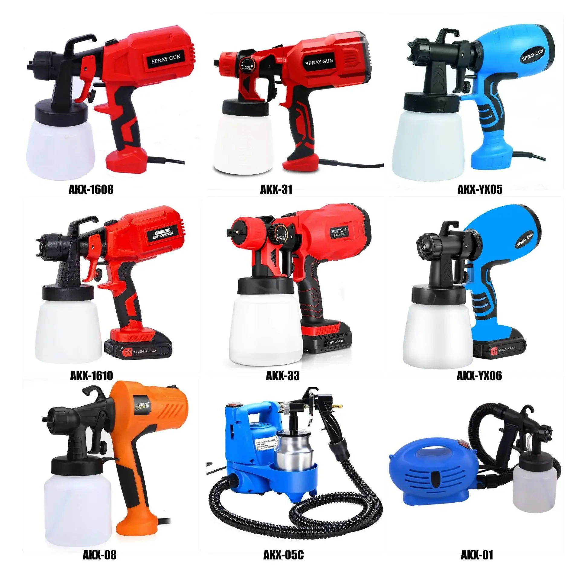 Hot Selling High Pressure Spray Gun Electric Spray Power Paint Spray Gun