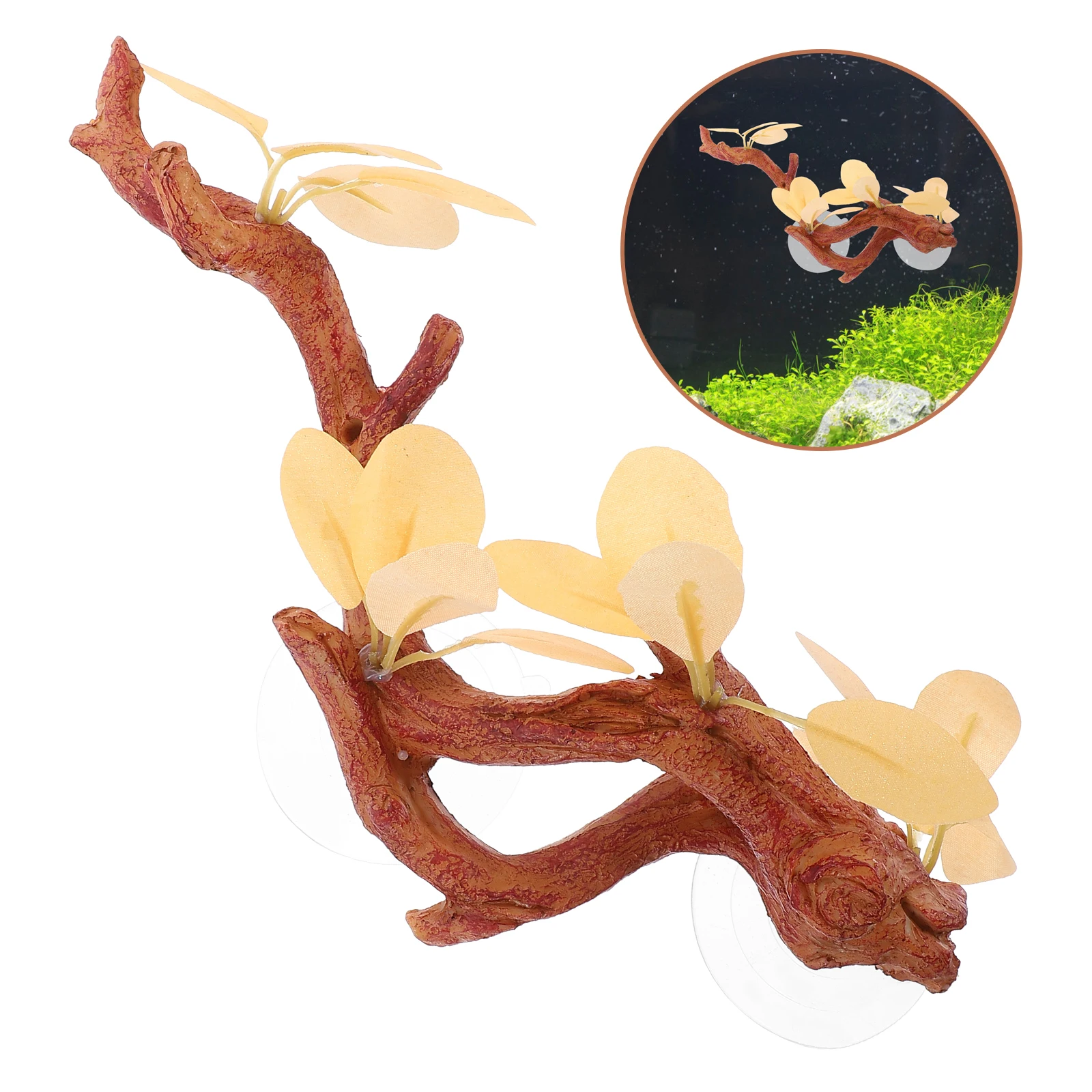 

Resin Crafts Aquarium Decor Reptile Tank Accessories Lightweight Fish Tank Supplies Vivid L scape Decor R om StylePet Supplies