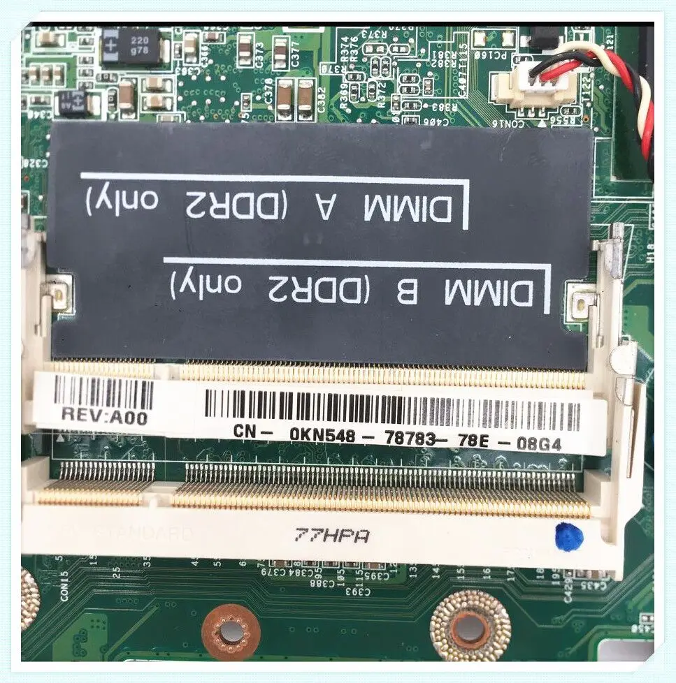 คุณภาพสูงMainboard CN-0KN548 0KN548 KN548 สําหรับDELL Vostro 1400 1420 V1400 V1420 GM965 แล็ปท็อป 100% เต็มทดสอบOK