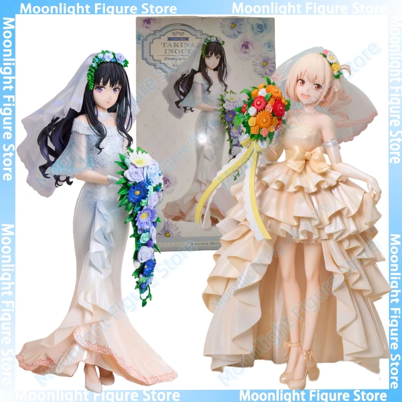 In Stock ANIPLEX+ Nishikigi Chisato Inoue Takina Wedding Dress Version 1/7 Beautiful Girl Anime Figure Toy Gift Model Collection