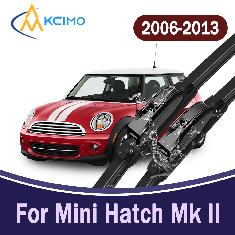 

All-Weather Front Windscreen Wiper Blades For Mini Hatch Mk II R56 2006-2013 High Quality Car Windshield Replacement Parts 2Pcs