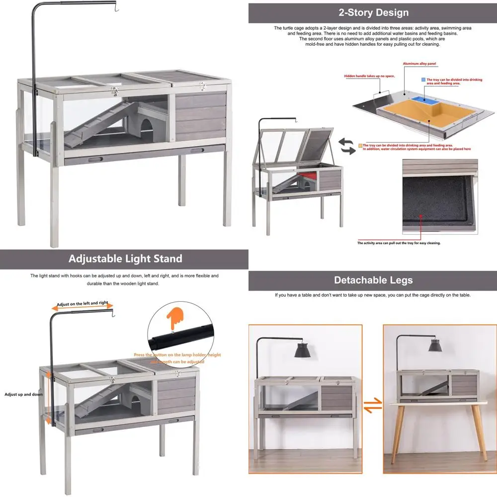 Wood Tortoise Enclo…
