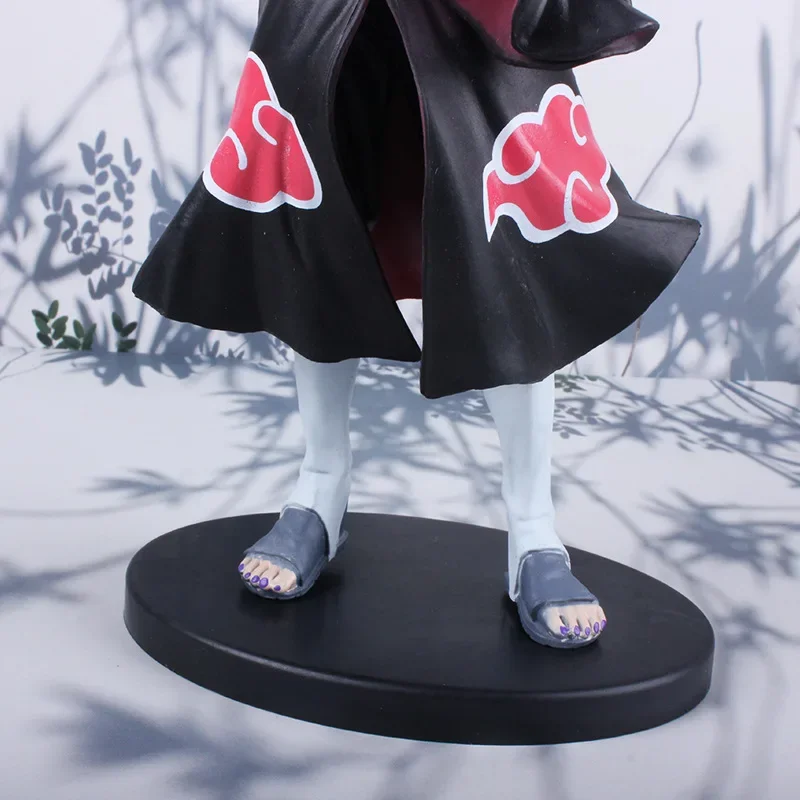 21CM Naruto Shippuden Anime Uchiha Itachi PVC Actiuon Figure Cartoon Collection Model Toy Doll Kids Gift Decoration Brinquedos