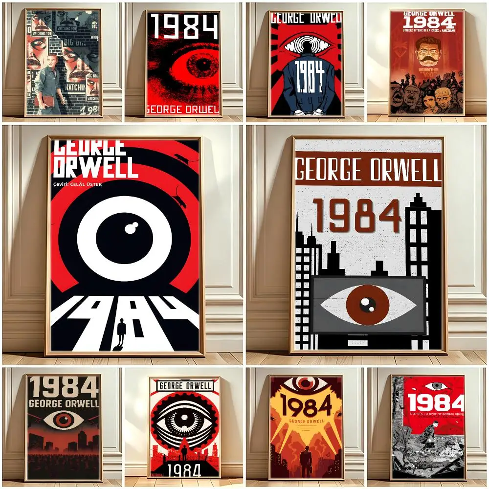 Merch Actor G-George Orwell Poster Print Painting Home Decor for Bedroom Living Room Hallway