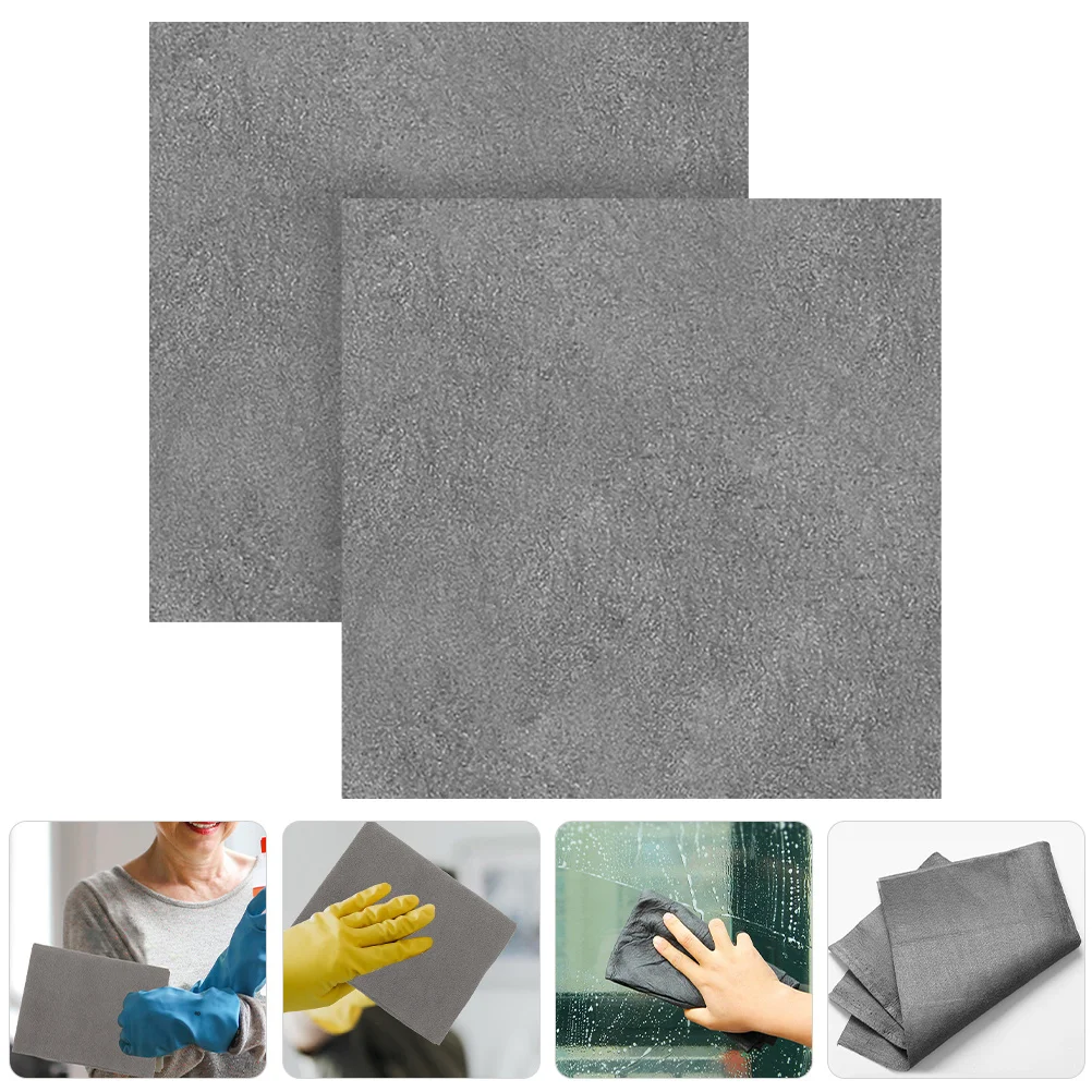 

2Pcs Car Drying Towels Absorbent Durable Car Cleaning Cloth for Vehicle Interior Glass Window Detailing Lightweight Multipurpose