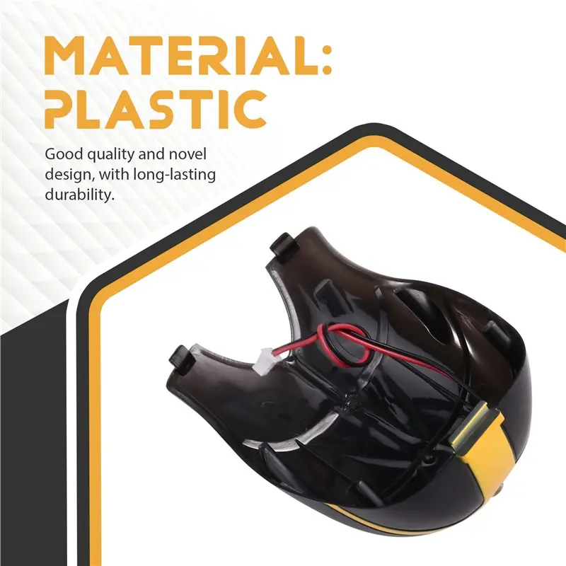 A07I pour pièces d'hélicoptère RC, Kit d'assemblage de capot de cabine jaune de remplacement de mise à niveau pour modèle RC C190