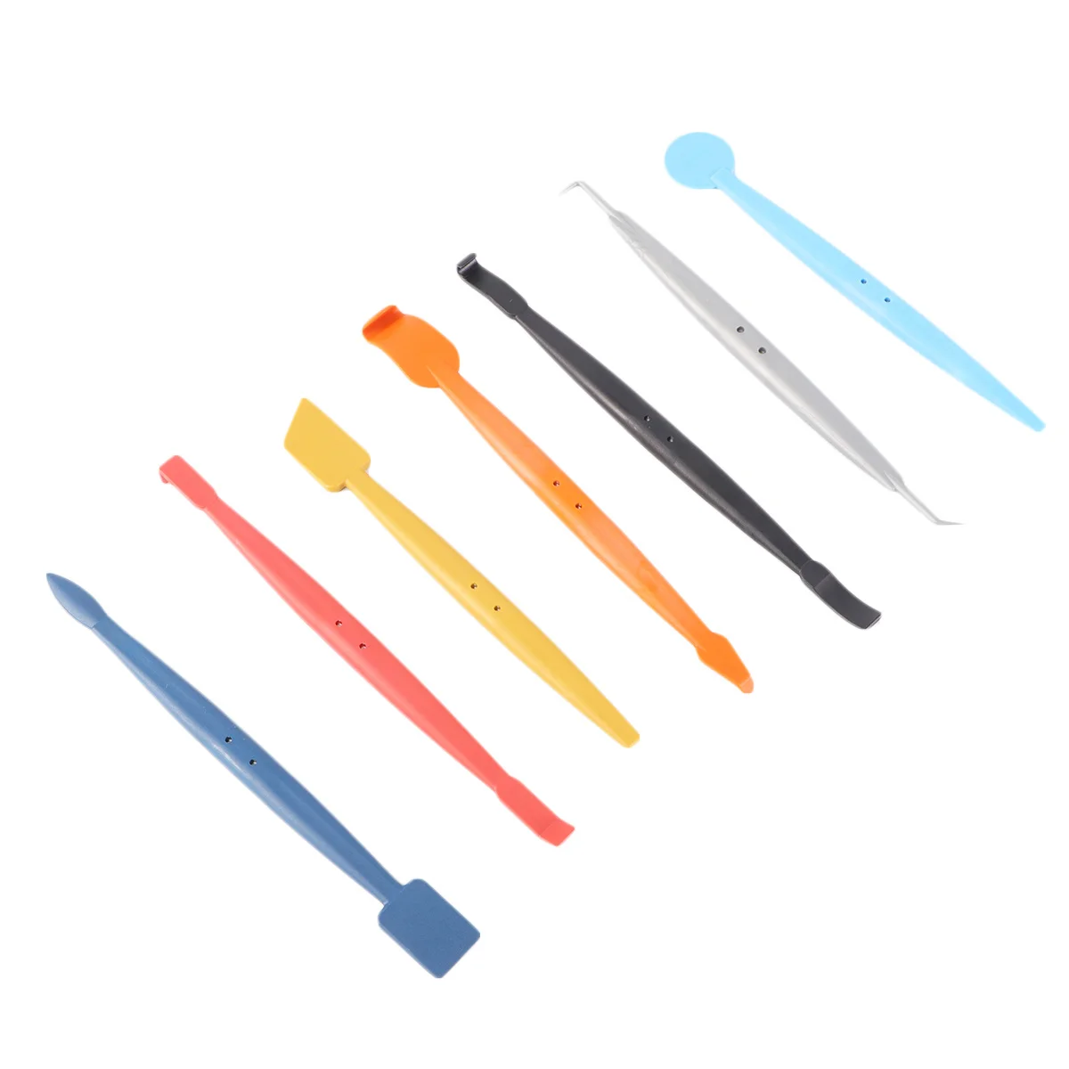 

7pcs 7 In 1 Car Window Vinyl Film Wrap Tool Kit Magnetic Stick Scraper Squeegee Cutter For Auto Tinting Carbon Fiber Portable