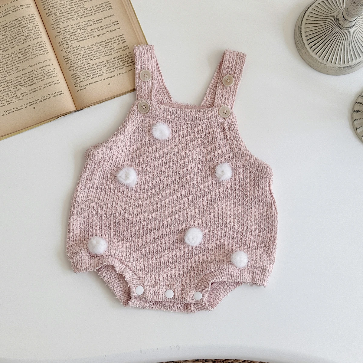 

New Spring and Autumn Baby Clothing, Ice Cream Patch, Super Cute Ankle Shoulder Vest, Western Style Baby Clothing (One Vest)