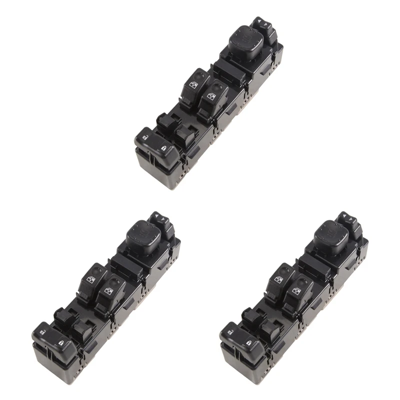 

3X 15883322 Car Front Left Master Power Window Switch For Chevrolet Silverado 1500 2500 3500 GMC