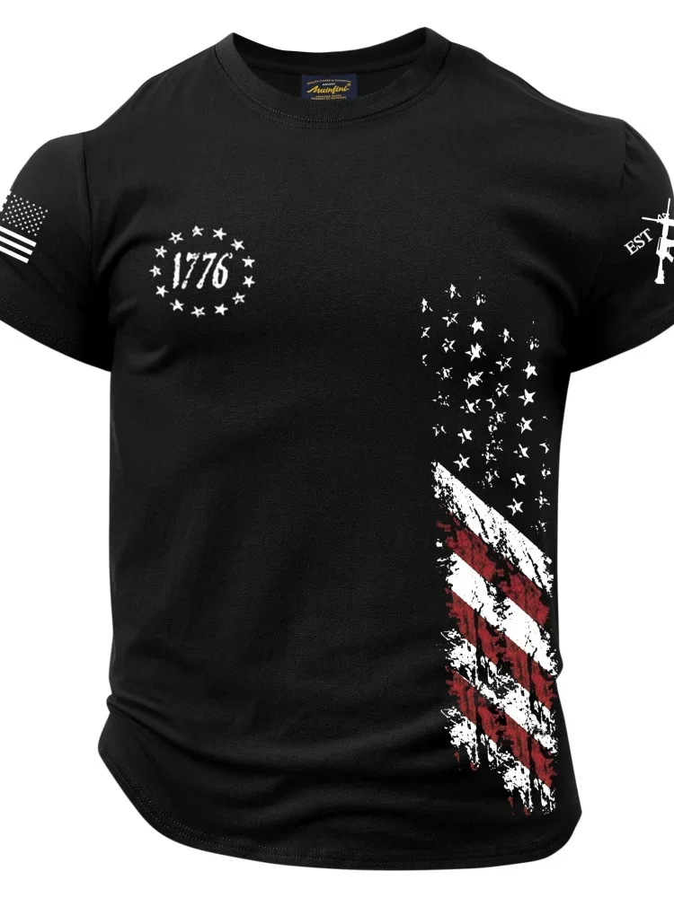 2026 Sommer Neues Herren-T-Shirt - 3D Trendige Marken-Digitaldruck Mode Streetstyle - Bequemes und Atmungsaktives Kurzarm-Shirt