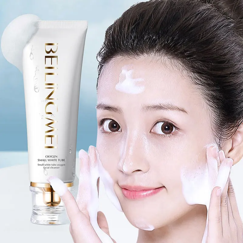 Facial Cleanser Whitening Anti-acne Moisturizing Deep Cleansing Daily Facial Cleanser Hydrolyzed Pearl Aloe Vera Skin Care 100g