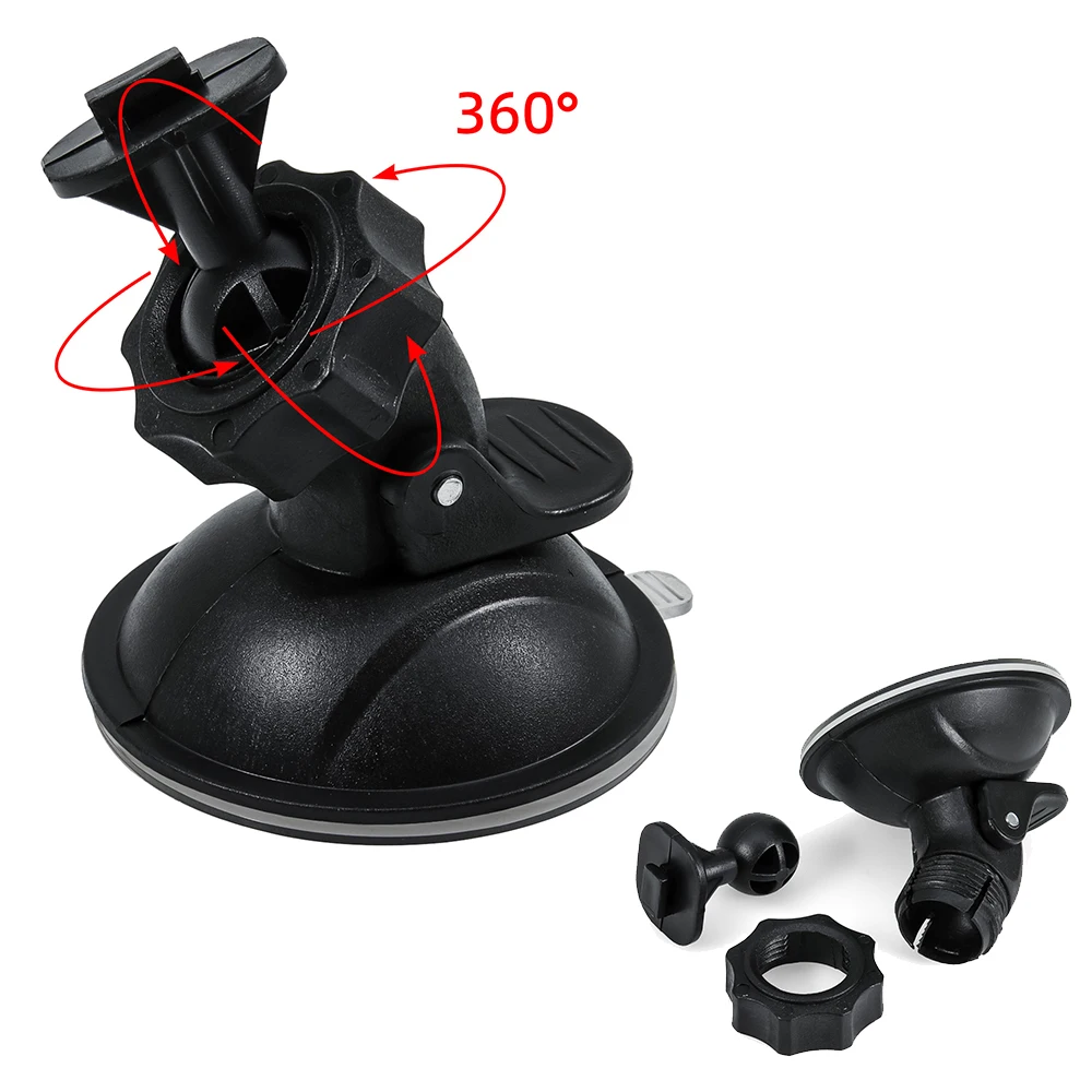 360 degree rotation P13 Car HUD OBD2 Holder DVR Camera Stand Bracket  Windshield Suction Cup for Truck 4x4 Caravan RV