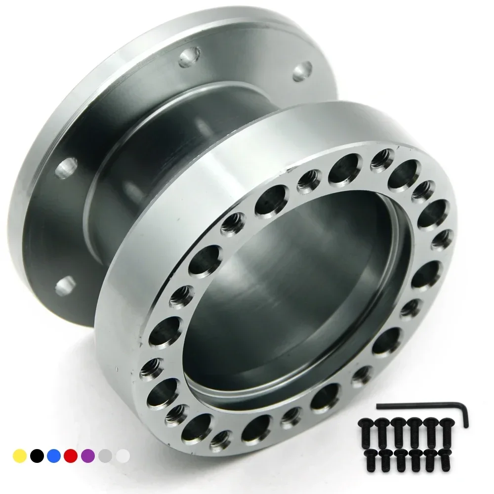 Universal Steering Wheel Hub Spacer 51MM Steering Wheel Hub Boss Kit Adapter Spacer