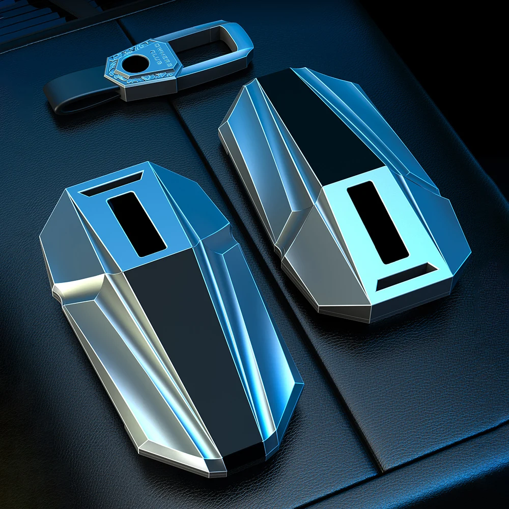 

Zinc Alloy Car Key Case for Great Wall GWM WEY TANK 300 500 Tank300 Tank500 Remote Cover Bag Shell Keychain Holder Accessories