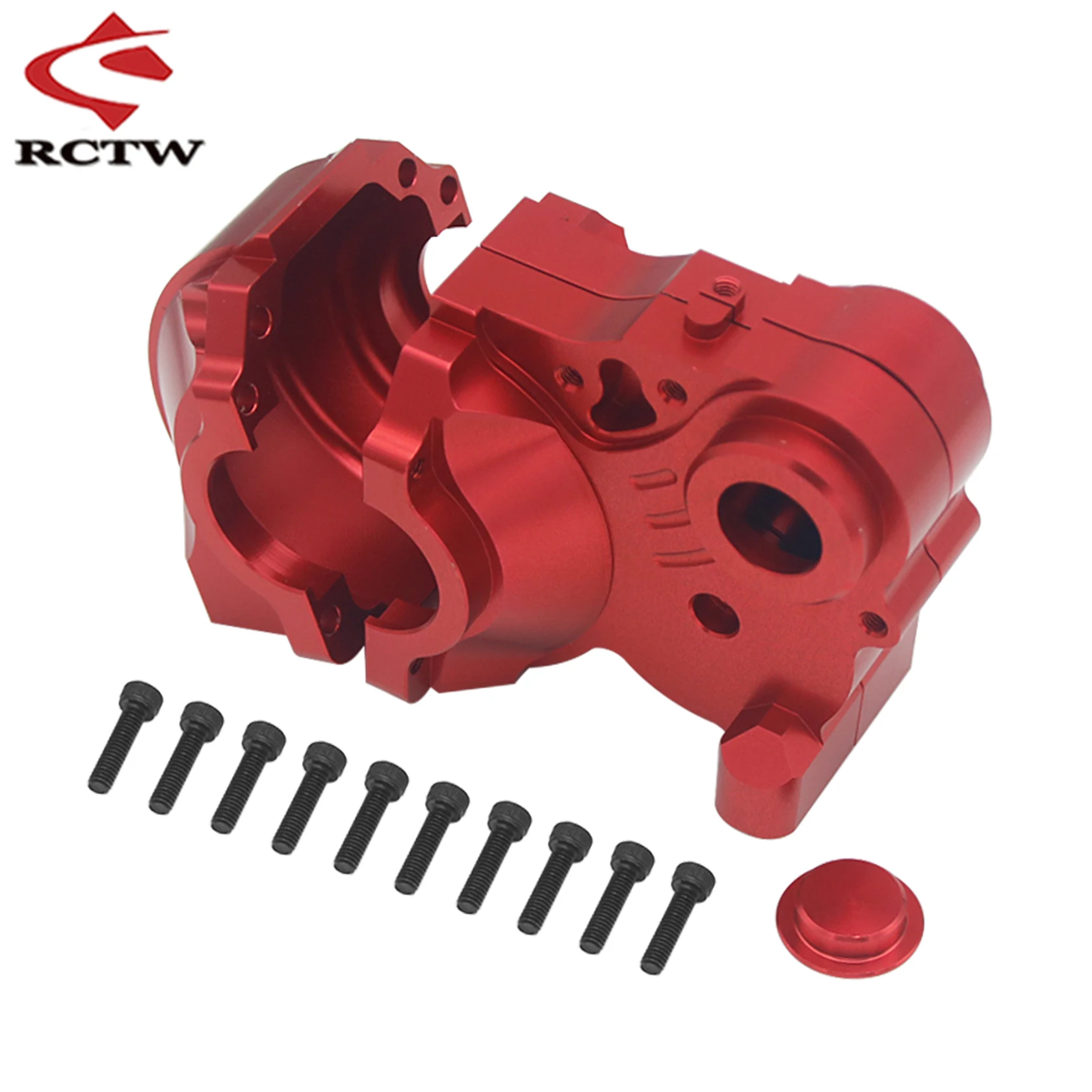 Boîte de vitesses différentielle complète en métal CNC ou ensemble de boîte de vitesses pour voiture 1/5 Rc gaz HPI Rofun Rovan Km Baja 5B 5T 5SC pièces de rechange de mise à niveau de camion
