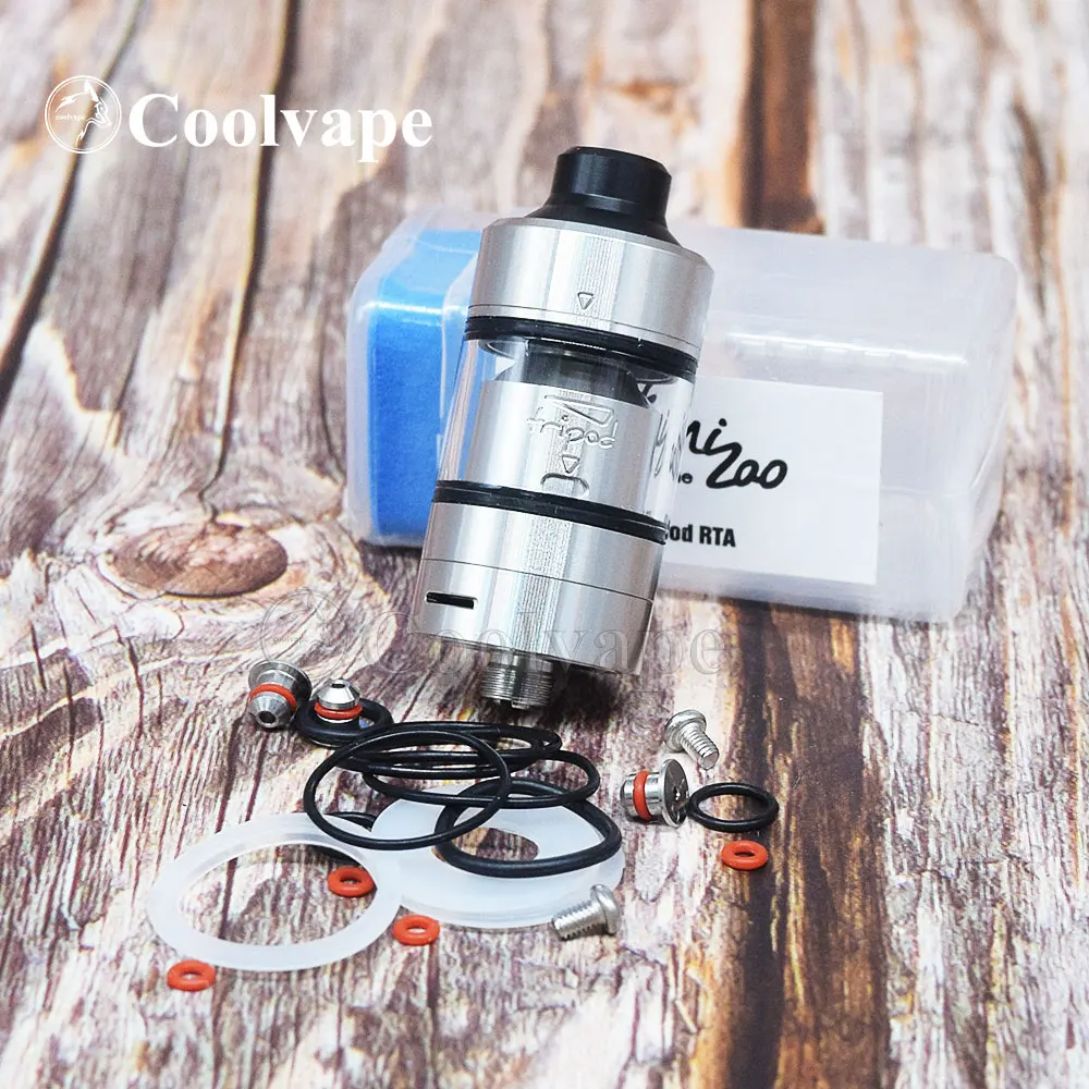 WOLFCOOLVAPE Tripod MTL RTA Atomizer RTA 22mm vape 316SS 2 atomizer tank for coils & atomizers - related product image