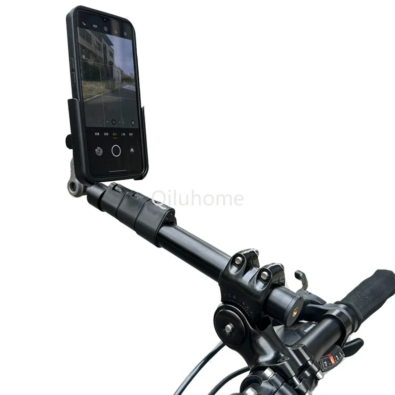 Selfie Stick Bracket Mountain Highway Vehicle Small Cloth Folding Bicycle Mobile Phone Bracket Riding Shooting Artifact