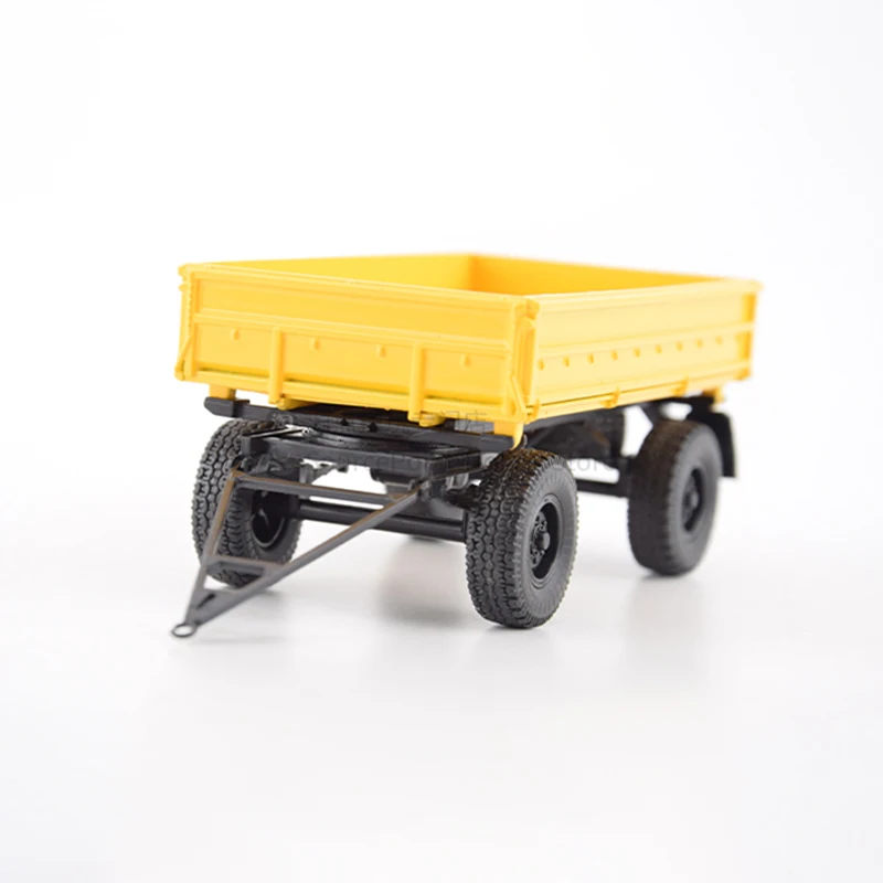 1:43 Scale Diecast Alloy GKB-8535 Two Axle Trailer Toys Cars Model 103779 Classics Nostalgia Adult Souvenir Gifts Static Display