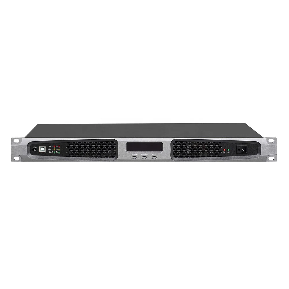 1U 2ch  Professional Digital Power Amplifier 350W for Stage Performance Concert Meeting KTV