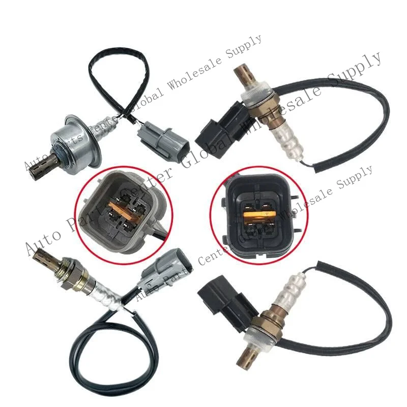 L+ 4X Oxygen Sensor Up+Down For 2007 2008 2009 2010 2011 2012 Kia Rondo 2.7L V6