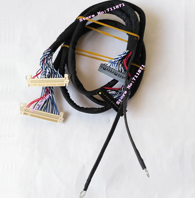 

40cm 80cm 1.0 Pitch 30Pin FI-X30HL FI-X30H LVDS 2Ch 8Bit Screen Line Cable 30 Pin 30P 2ch 8 bit LVDS Screen Cable Line Wire cord