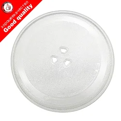 Microwave Oven Accessories Microwave Glass Turntable Tray Glass Plate Accessory 24.5cm Diameter