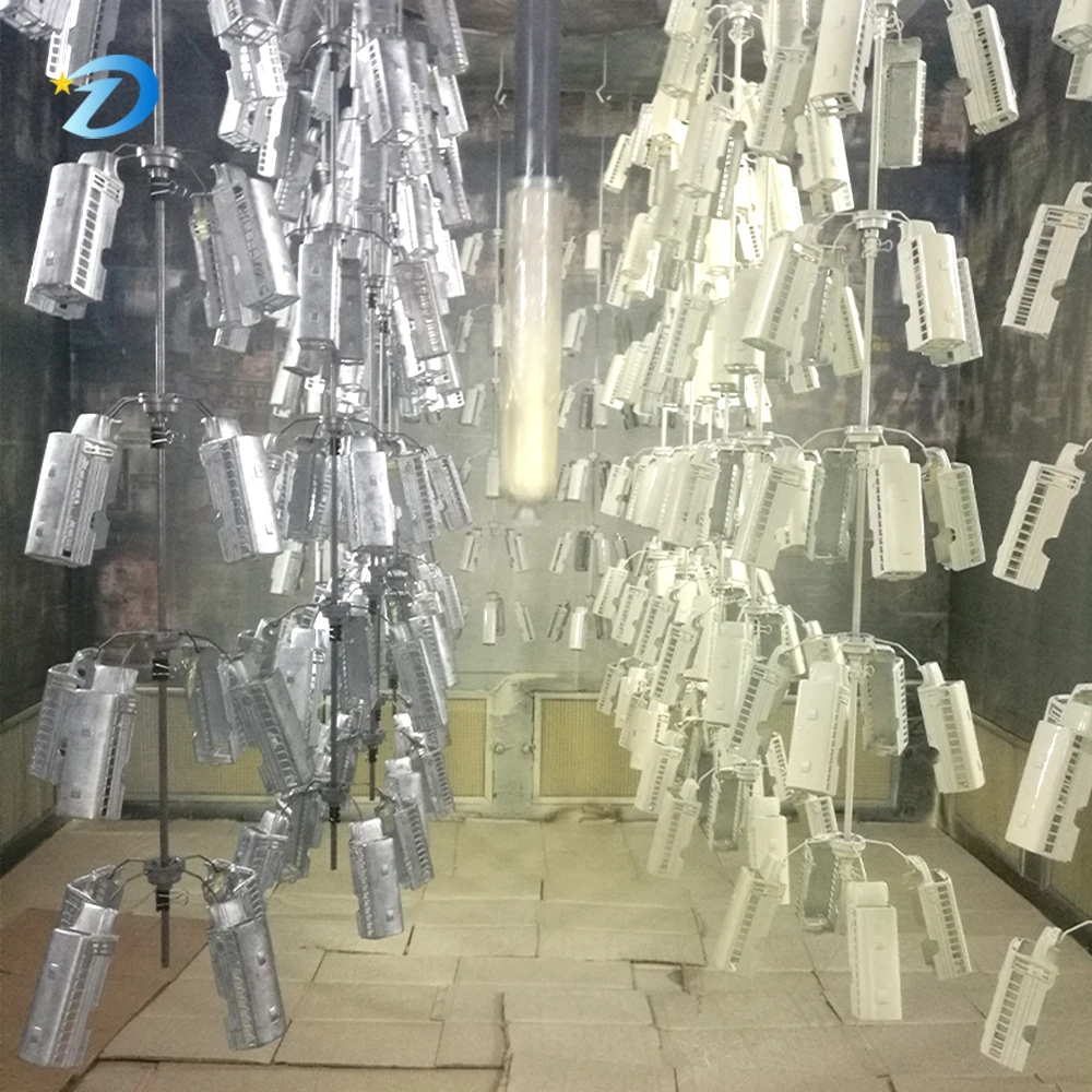 Direct Factory Supply Fully Automatic Electrostatic Spraying Coating Line for Hardware Parts for Screws Hinges Strong Adhesion