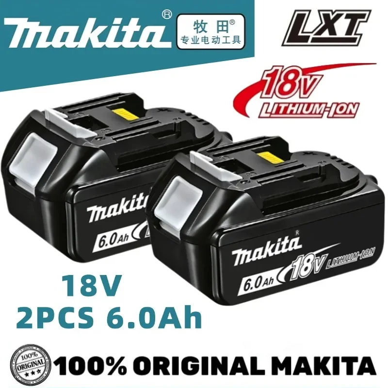 

Makita 18V 5.0Ah Rechargeable Battery Suitable for Makita BL1840 BL1830 BL1830B BL1850 BL1850B Original Power Tool Battery