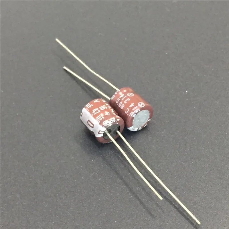 Capacitor de Áudio HIFI, 16V, 47uF, 16V, 6.3x7mm, Perfil Baixo, 16V, 47uF, Japão, DIY, 10Pcs, 100Pcs